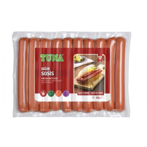 Tuna Sığır Sosis 400 gr