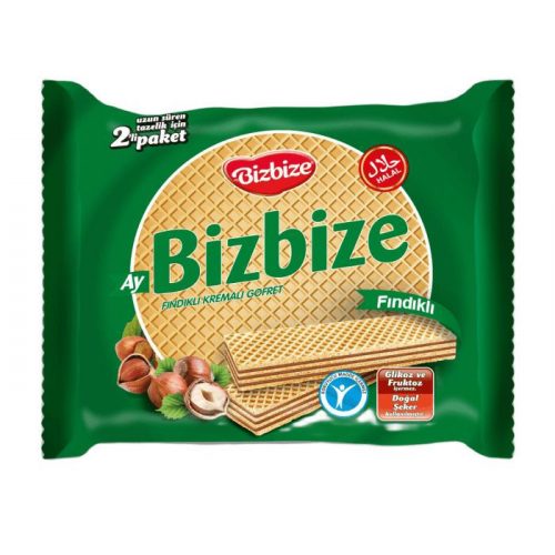 Bizbize Fındıklı Gofret 340 gr 