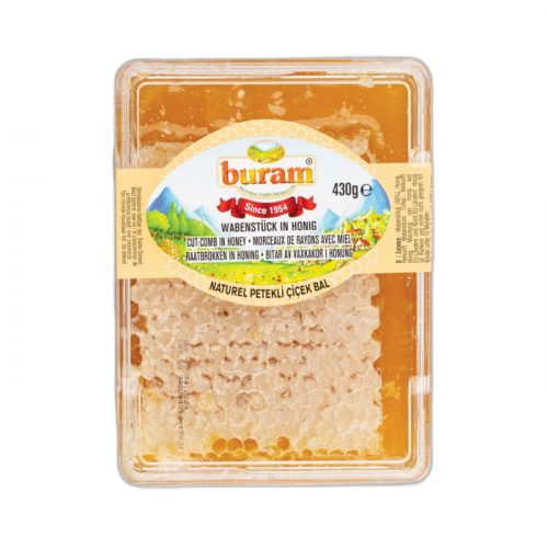 Buram Petek Parçalı Bal 430 gr