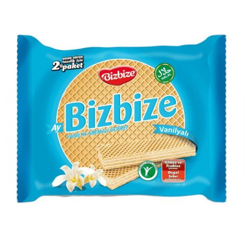 Bizbize Vanilyalı Gofret 340 gr