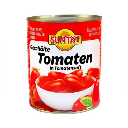 Suntat Soyulmuş Domates 800 gr 