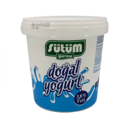  Sütüm Doğal Yoğurt 3,8% 1000 gr