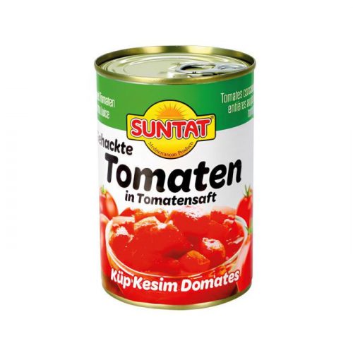 Suntat Küp Kesim Domates 400 gr