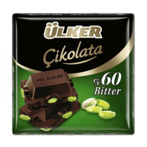 Ülker Fıstıklı Bitter Çikolata 65 gr