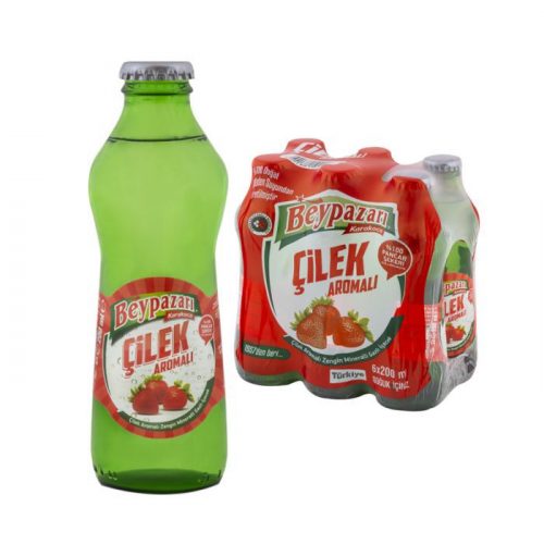 Beypazarı Çilek Soda 6x200 ml