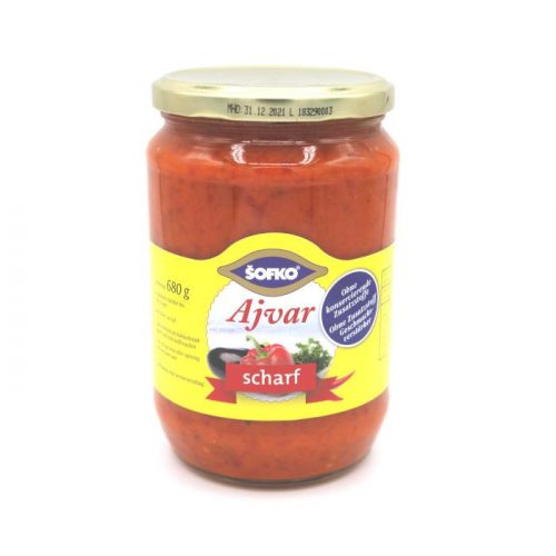 Sofko Ajvar (acı) 680 gr 