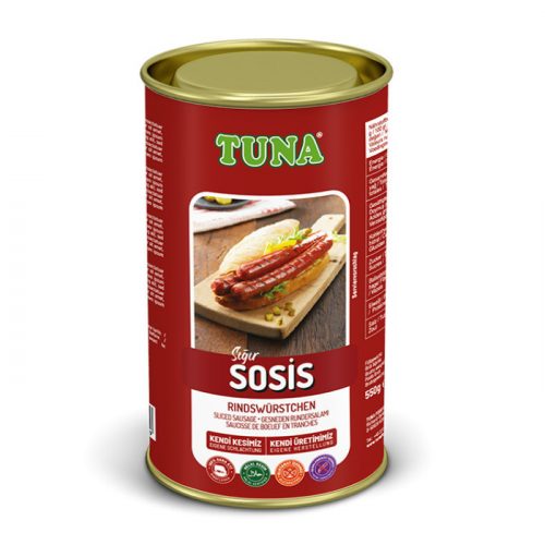 Tuna Sığır Sosis 400g