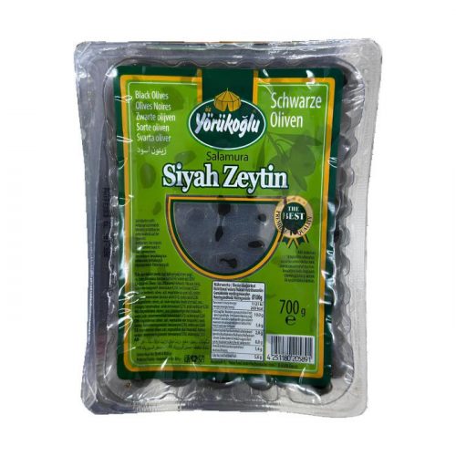 Yörükoğlu Siyah Zeytin 700 gr