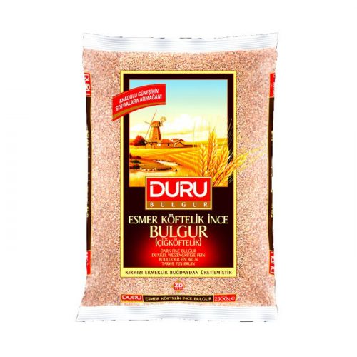 Duru Esmer Çiğ Köftelik Bulgur 2500 gr