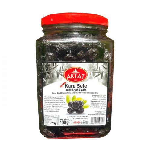  AKTAT Kuru Sele Siyah Zeytin 1 kg