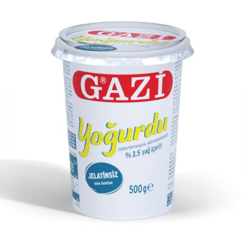 Gazi Yoğurt 3,5% 500 gr