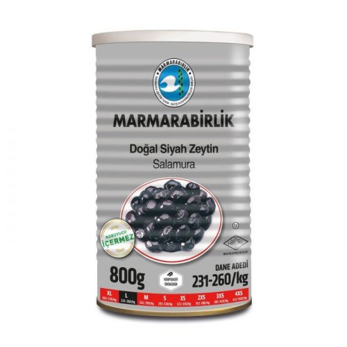 Marmarabirlik Siyah Zeytin (Hiper) 800 gr