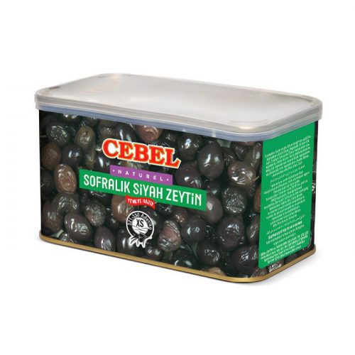 Cebel Siyah Zeytin Orta Taneli 750 gr