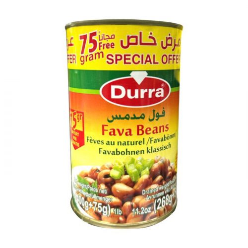 Durra Faul Fasulye Klasik 475 gr