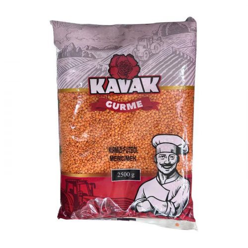 Kavak Kırmızı Mercimek 2500 gr 