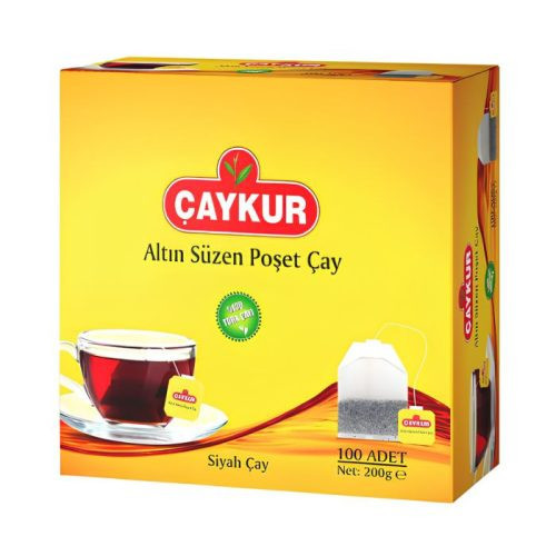 Çaykur Altın Süzen Poşet Çay 100 ad.