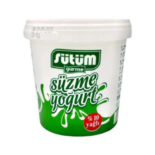 Sütüm Süzme Yoğurt 10% 1000 gr